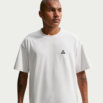 Nike Mens Nike ACG Short-Sleeve T-Shirt in White | DC5356-121
