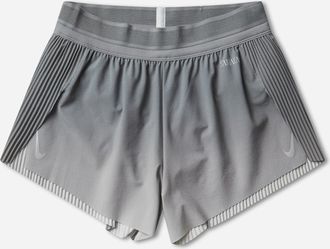 Nike Women s Isamaya Ffrench Dri-FIT ADV Running Shorts Smoke Grey / Pure Platinum