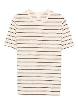 A.P.C. T-shirt met borstzak - Beige