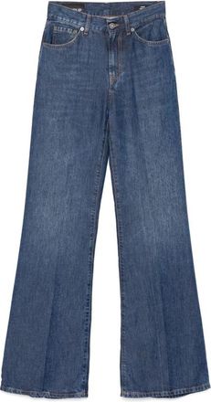 Dondup Flared Jeans - Dames - Flared Jeans - Blauw - W29 - Katoen - Jeans