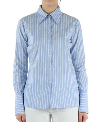 Pinko Tailored Long-Sleeve Shirt With Classic Collar