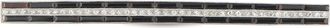 Luxury Bazaar Antique 18K White Gold 0.65ct Diamond and Onyx Bar Brooch MF09-082526