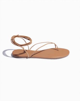 Tkees Womens Soft Suede Lilu Roe Sandal In Hazelton