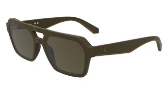 Calvin Klein Brown Square Mens Sunglasses CKJ25603S 210 56
