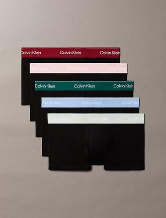 Calvin Klein Pack de 5 B&oacute;xer de tiro bajo - Icon Cotton Stretch