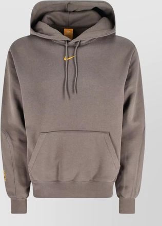 Nike hoodie kangaroo pocket ribbed cuffs hem