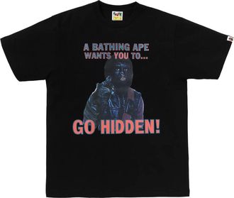 A Bathing Ape x Hidden NY GO HIDDEN T-Shirt Black 1M23-110-902-BLK