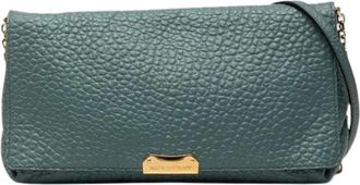 Burberry Pre-owned borse di pelle a tracolla - - Pre-owned - Donna - Blu - ONE SIZE