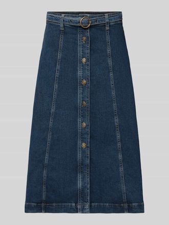 Joop Midirock mit Knopfleiste in Blau, Gr&ouml;&szlig;e 38