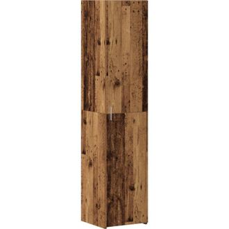 vidaXL Alacena Madera vieja 40 x 42.5 x 185 cm Madera contrachapada vidaXL