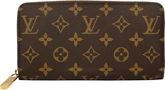 Louis Vuitton Brown Monogram Monogram Long Bill Wallet (Bi-Fold) (Pre-Owned)
