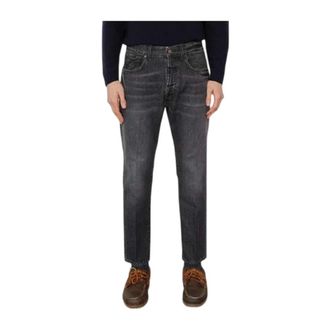 People Slim-fit Jeans, male, Black, Size: W35 Rico 3504