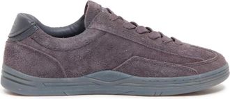Stone Island Schoenen, Heren, Grijs, 44 EU, Leer, Rock Sneakers Model 80Fws 0101 V0063