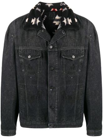 Alchemist denim jacket - men - Cotton - S - Black