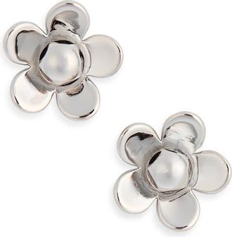 Marc Jacobs Daisy Stud Earrings in Silver at Nordstrom