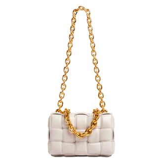 Bottega Veneta The Chain Cassette - Bags - Mujer - Blanco - ONE SIZE