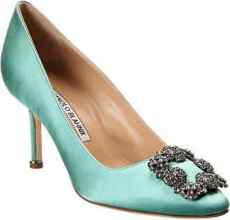 Manolo Blahnik Hangisi 70 Satin Pump