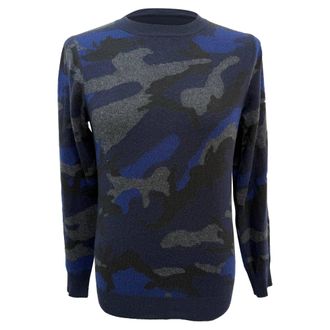 Valentino Valentino Garavani camouflage trui in veelkleurige wol