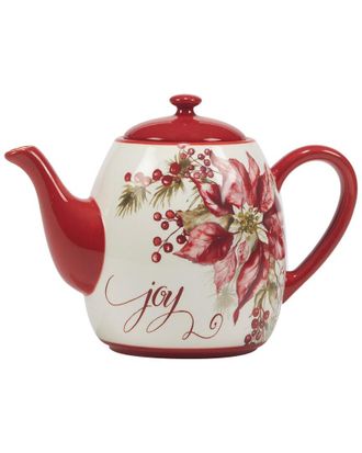 Certified International Winters Joy Teapot