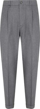 Paolo Pecora Pantaloni eleganti - - Trousers - Uomo - Grigio - M