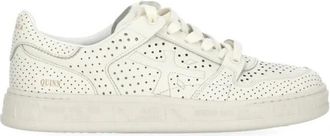Premiata Quinnd 8251 - Dames - Sneakers - Wit - 40 EU - Katoen - Schoenen