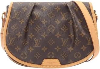 Louis Vuitton Pre-owned Vintage Cross Body Bag - Dames - Vintage Schoudertas - Bruin - ONE Size - Vintage