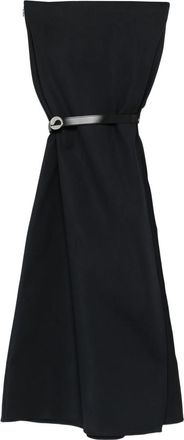 Coperni Belted Oval-buckle Mini Dress