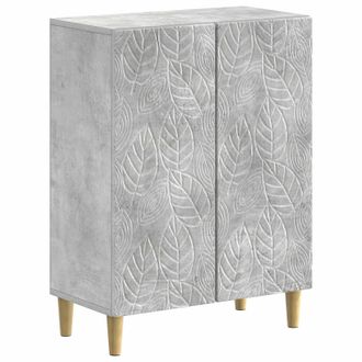 vidaXL Armario De Almacenamiento Para Ba&ntilde;o Delft Gris Hormig&oacute;n Vidaxl
