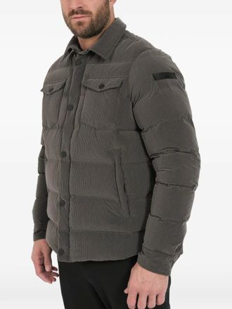 Roberto Ricci Design corduroy padded jacket - Grey