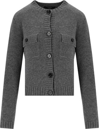 Weekend by Max Mara CARDIGAN OLBIA GRIGIO ANTRACITE MAX MARA WEEKEND