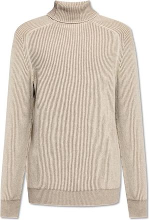 Sease Kasjmier coltrui - Heren - Cashmere truien - Beige - M - Kasjmier - Truien & Vesten