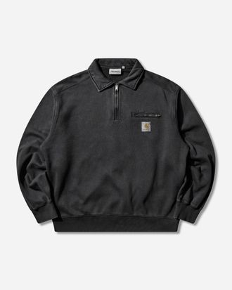 Carhartt Work in Progress Men s Half Zip Detroit Sweatshirt Black