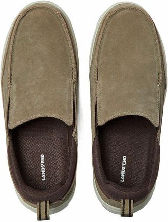 Lands End Casual Slip On Loafers in Otter at Nordstrom, Size 10.5