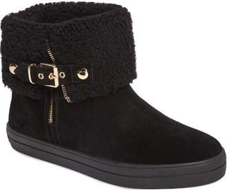 Burberry Burberry Black Sheepskin Lined Ankle Boots Size 36