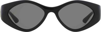 Gucci Grey Butterfly Ladies Sunglasses GG2121S 001 52