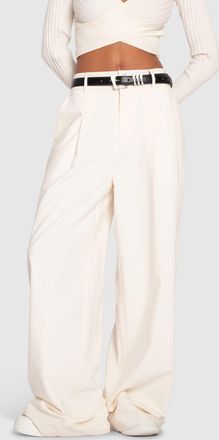 Belle & Bloom Ready for Your Love Wool Wide Leg Pant