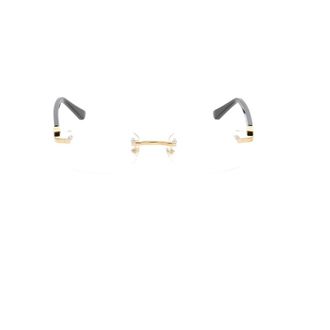 Cartier Accessoires, unisex, Geel, ONE Size, Frameloos Optisch Montuur