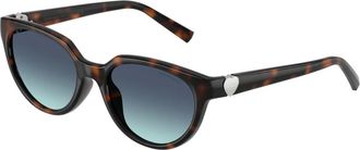 Tiffany & Co. Sunglasses, female, Brown, Size: 55 MM Tf4256D Sunglasses