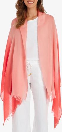 Helen Jon Essential Wrap in Coral at Nordstrom