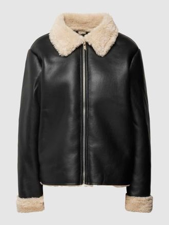 NA-KD Jacke mit Kunstfellbesatz, Gr&ouml;&szlig;e 38
