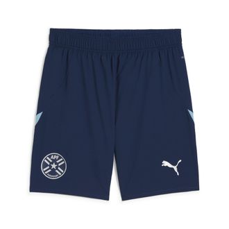 Puma Pantaloncini da calcio del Paraguay da uomo, Accessori, Blu, XXL