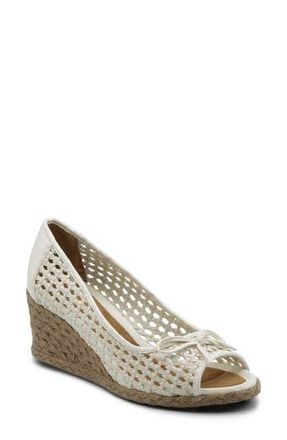 Adrienne Vittadini Batches Espadrille Wedge Pump in White at Nordstrom Rack, Size 7