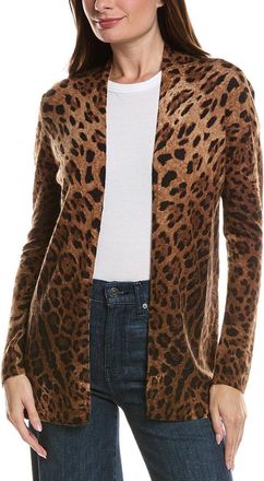 Sofiacashmere Wool & Cashmere-Blend Open Car Coat