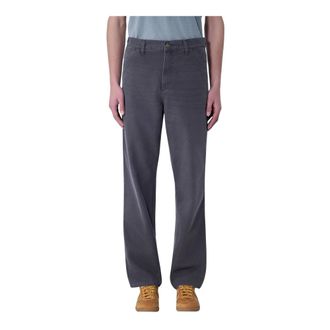 Carhartt Work in Progress Carhartt Wip, Straight Jeans, male, Gray, Size: W34 Single Knee Pant