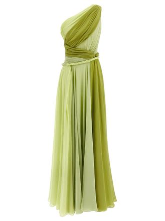Giambattista Valli Green Torchon dress