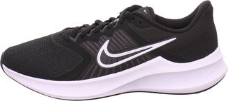 Nike Downshifter 11, Womens Sneakers, Black Black White Dk Smoke Grey, 4.5 UK
