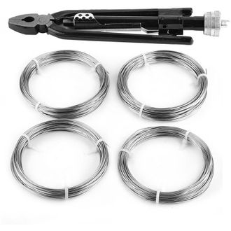 OEM Alicates Para Frenos, Alicates Para Torsi&oacute;n De Alambre De 6 Pulgadas Para Alambre De Acero De Alto Carbono Con Calibre De Alambre, Multifuncionales Y 