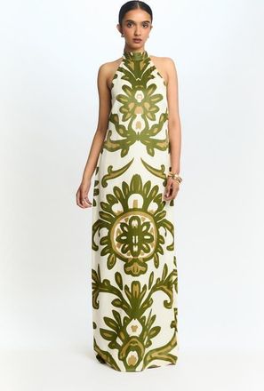 Diarrablu Lael Dress Elia in Elia Olive at Nordstrom, Size X-Large