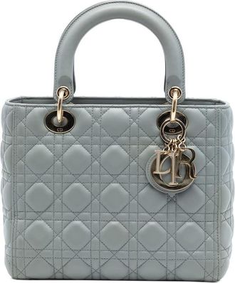 Dior Pre-owned Dior Medium Lambskin Cannage Lady Dior Ladies 29-MA-0210