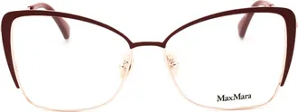 Max Mara MM5130 Cat Eye Eyeglasses - Burgundy